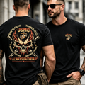 USMC Always Faithful Skull Dagger Men's T‑Shirt