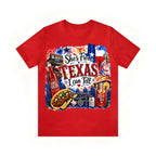 Shes from Texas I Can Tell Lyric Unisex T-shirt