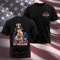 Cheers to 250 Years of Freedom T-Shirt