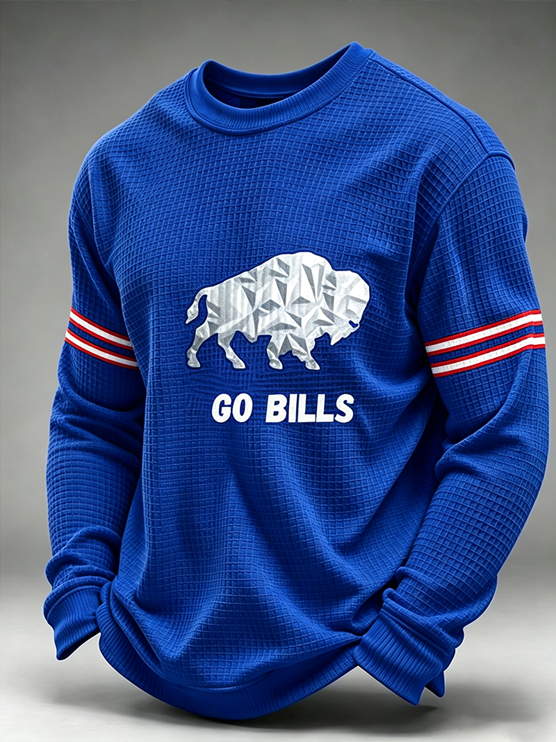 Men's Long-Sleeve Soccer Fan Top