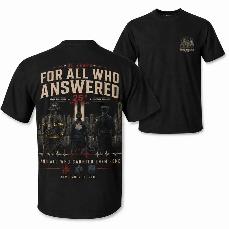 Retro City Hero Scene Print Men Tee