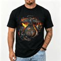 Men's Marines Globe with Flaming Eagle Shirt