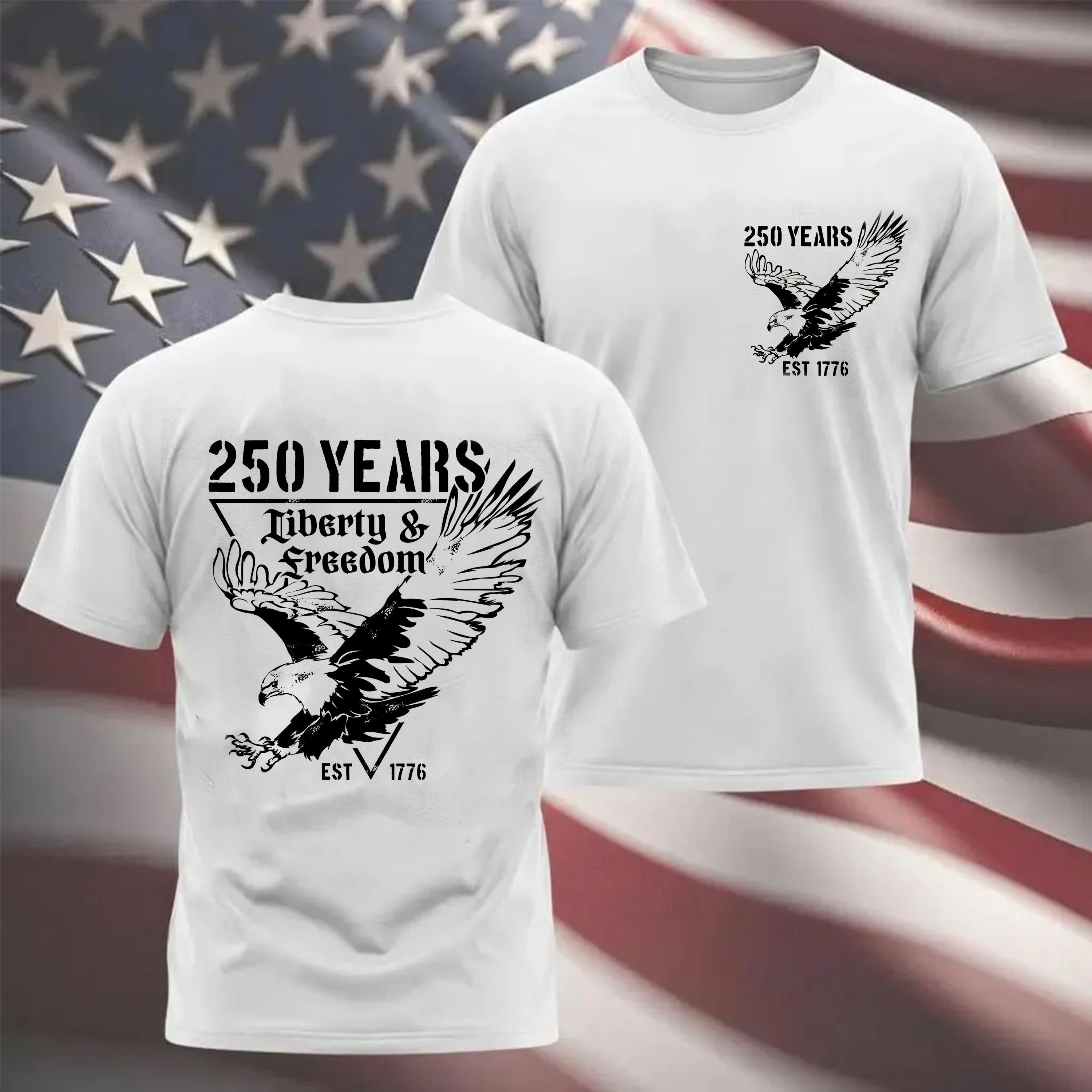 250 Years Eagle T-Shirt