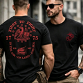 USMC First To Fight 1775 Vintage Eagle Men's T‑Shirt