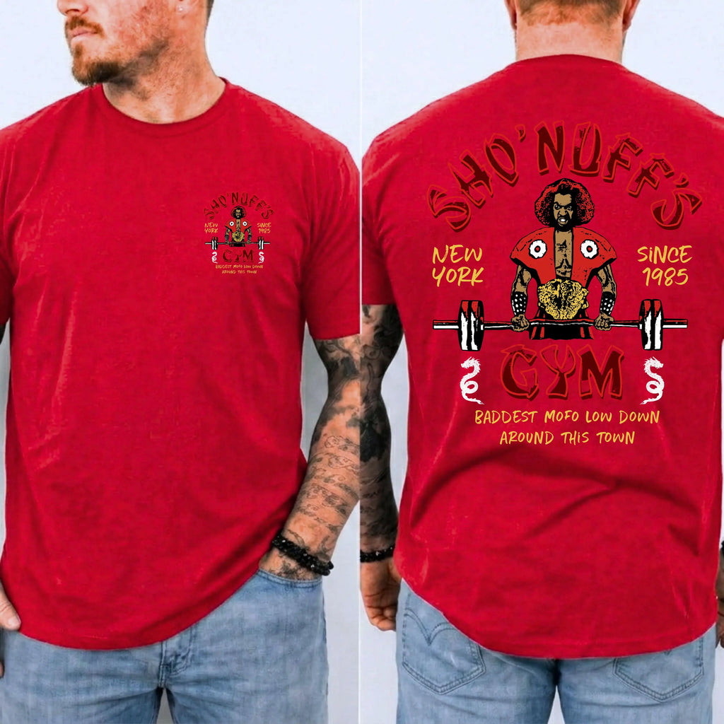Sho'Nuff's Gym Vintage Martial Arts Graphic T-Shirt