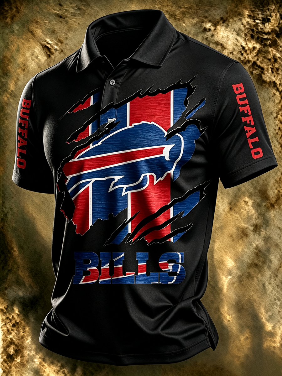 Men's Football Fan Polo Shirt