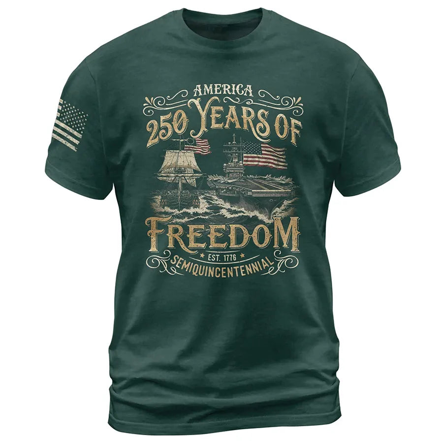 1776–2026 American Freedom Celebration 250th Anniversary Shirt