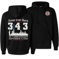 343 Firefighter Memorial Sweatshirt, Forever in Our Hearts 9/11 Anniversary Hoodie