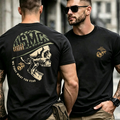 USMC Helmet Skull Graphic Men's T‑Shirt