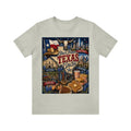 Shes from Texas I Can Tell State Pride Texas Flag Map T-Shirt