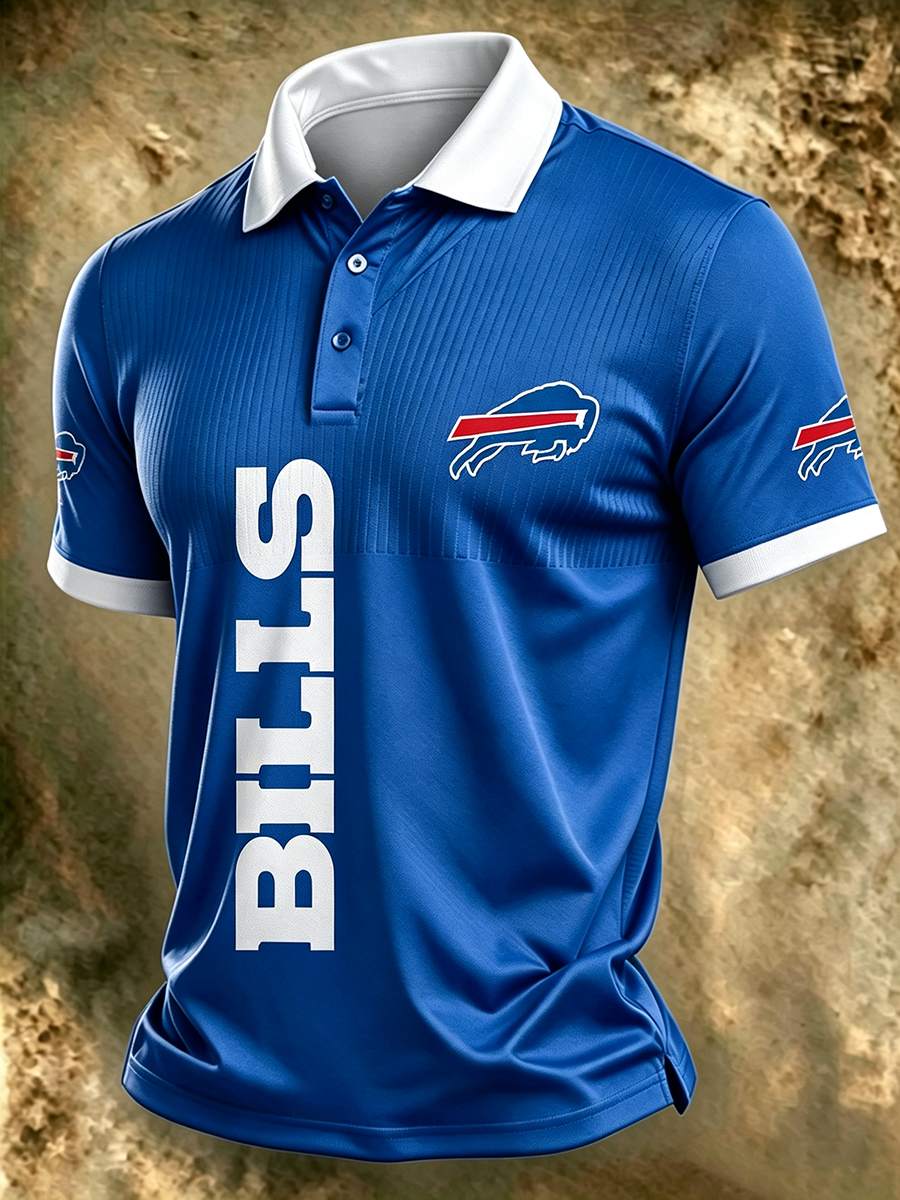 Men's Football Fan Polo Shirt