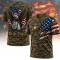 U.S. Marine We The People Eagle Patriotic T-Shirt