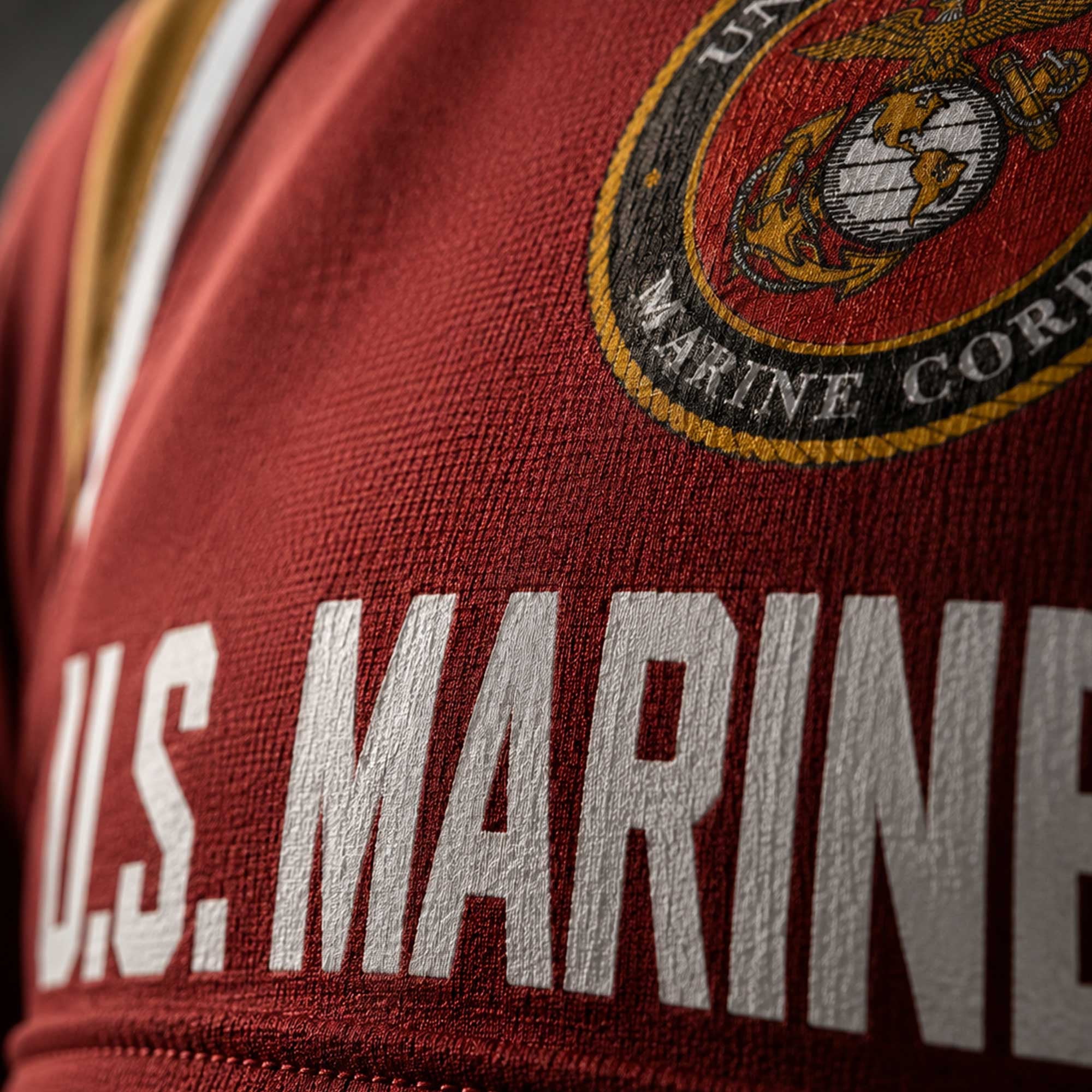 U.S. Marine 250th Anniversary Eagle T-Shirt 1776–2026