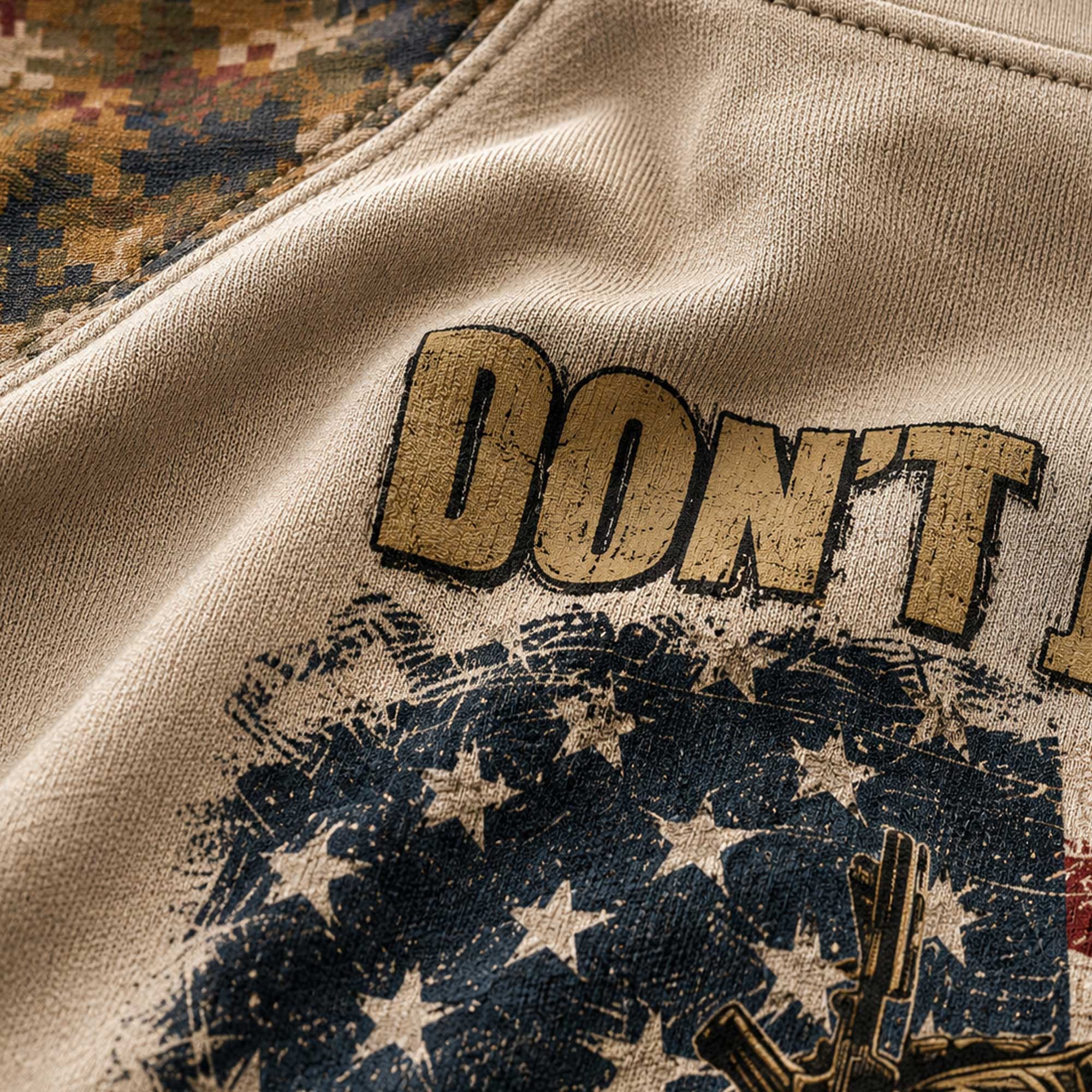 Veteran U.S. Marine Don’t Judge Me Patriotic T-Shirt