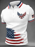 Men's America Print Casual Top