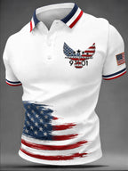 Men's America Print Casual Top