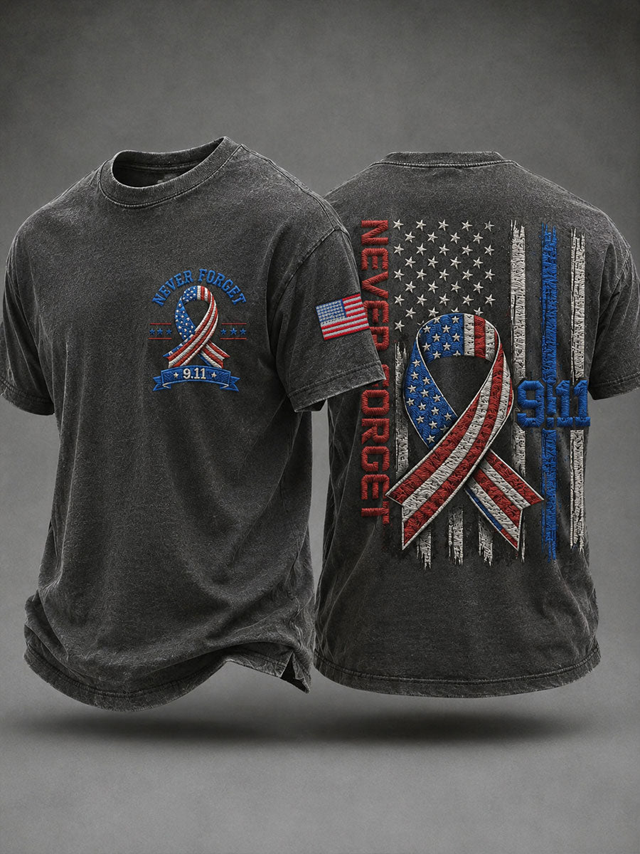 Men's 9.11 Never Forget Short Sleeves T-shirt