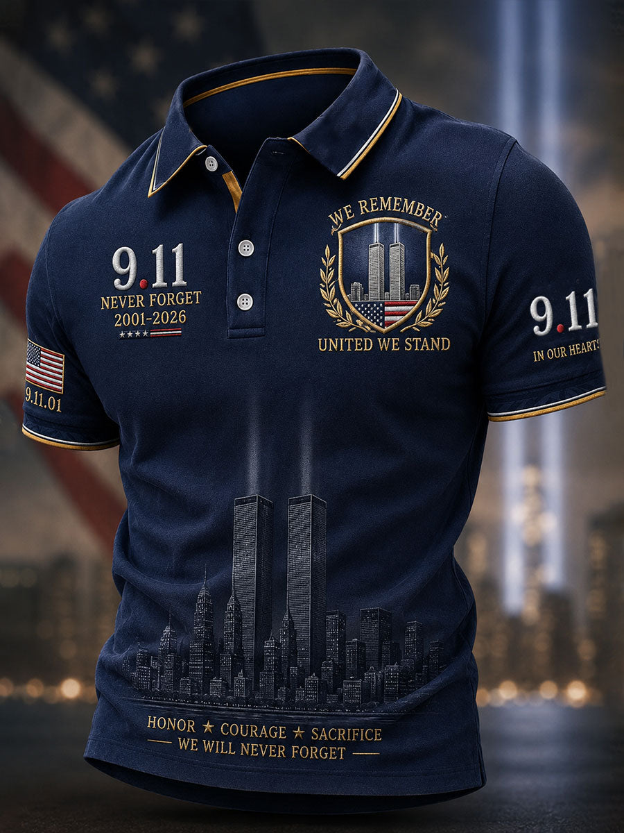 Men's 9.11 Never Forget Shirt