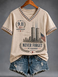 Women's 9.11 Never Forget Short-sleeved T-shirt