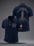 Men's 9/11 25th Anniversary We Will Never Forget Printed Shirt