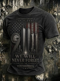 Men's 9.11 Never Forget Printed T-shirt