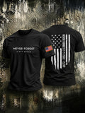 Men's 9.11 Never Forget 2977 Souls Printed T-shirt