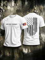 Men's 9.11 Never Forget 2977 Souls Printed T-shirt