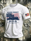 Men's 9.11 Never Forget Printed T-shirt