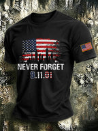 Men's 9.11 Never Forget Printed T-shirt