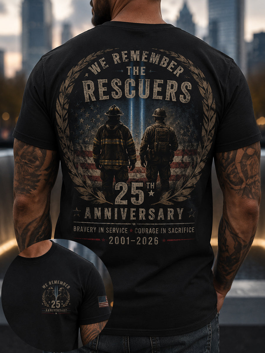 Men's 9.11 Never Forget Printed T-shirt