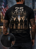 Men's 9.11 Never Forget Printed T-shirt