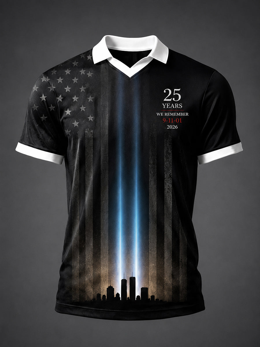 Men's 9.11 Never Forget Printed Shirt