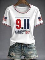 Women's America Printed T-shirt
