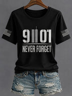 Women's America Printed T-shirt