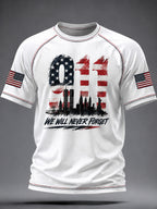 Men's America Printed Casual short sleeves t-shirt