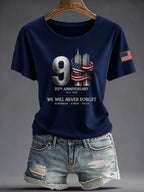 Women's America Printed T-shirt