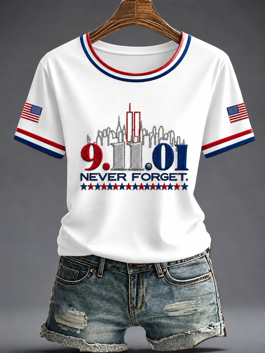 Women's America Printed T-shirt