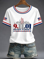 Women's America Printed T-shirt