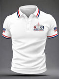 Men's America Print Casual Top