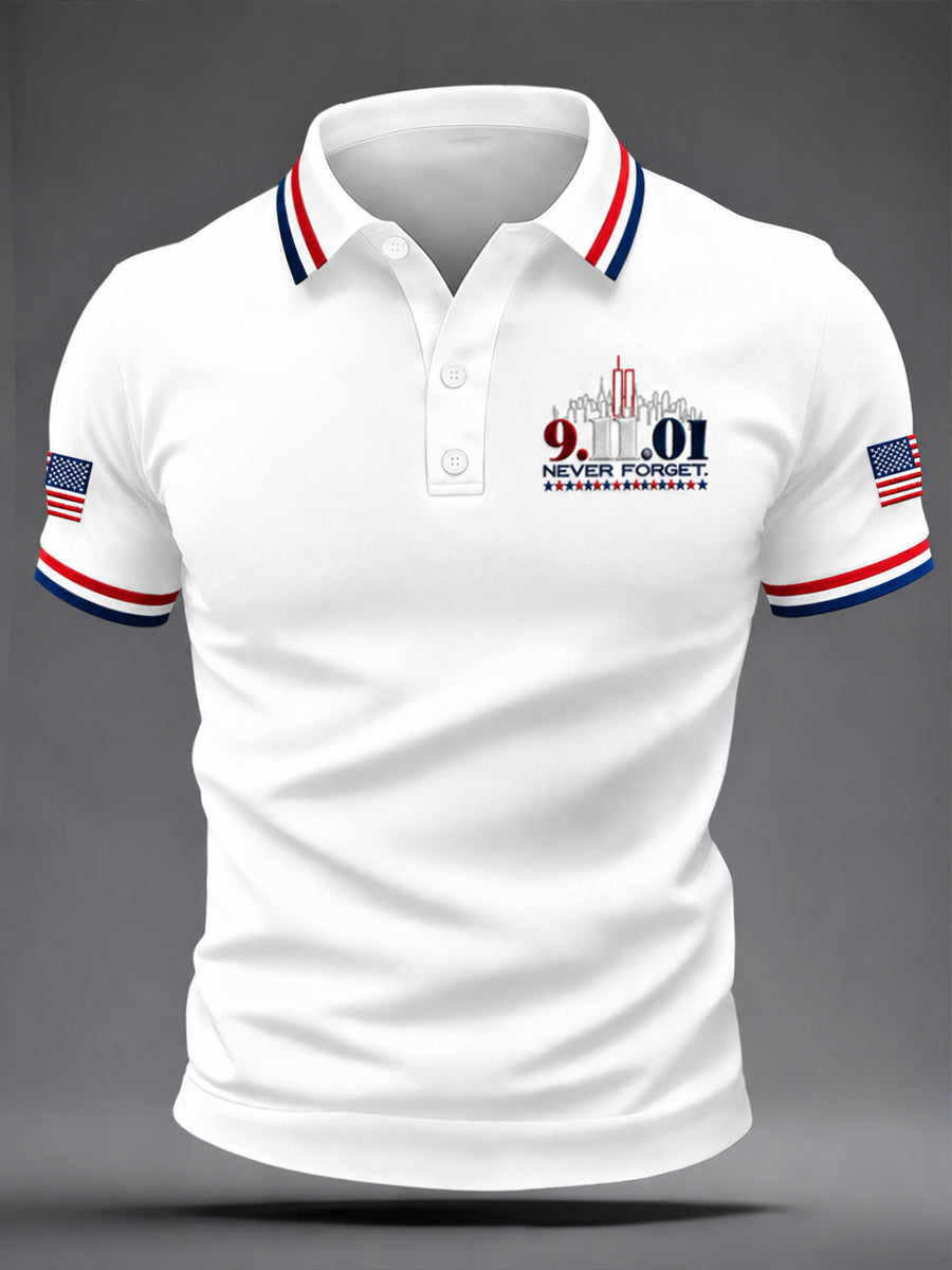 Men's America Print Casual Top