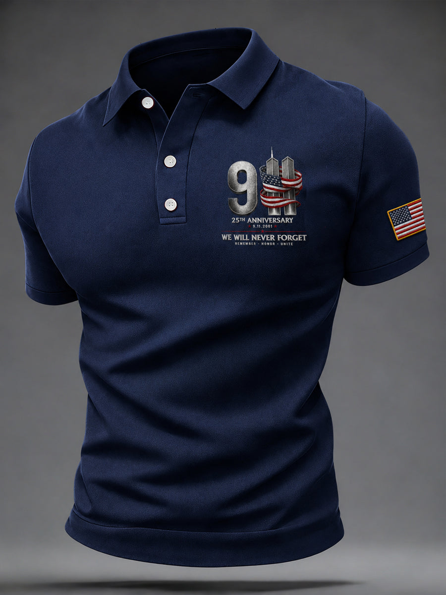 Men's America Print Casual Top