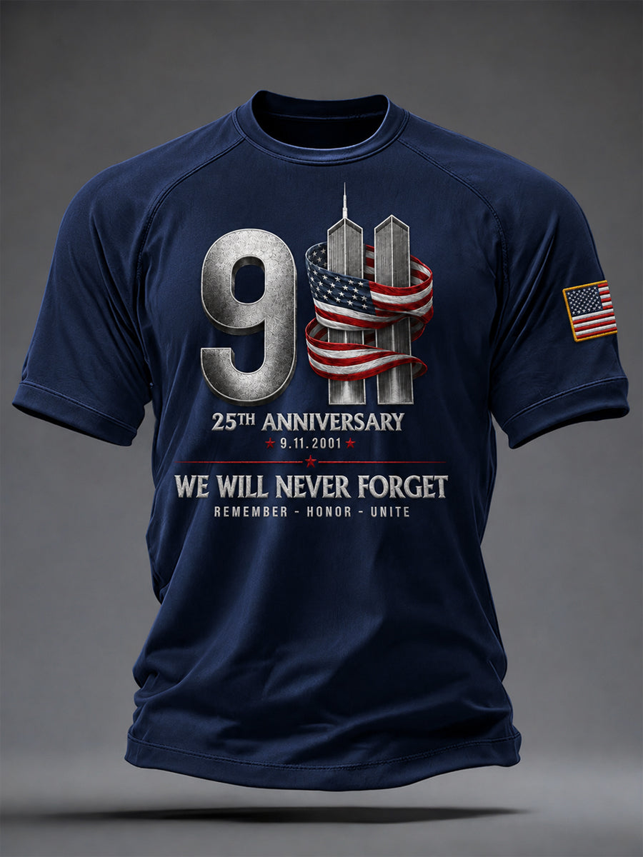Men's America Printed Casual short sleeves t-shirt