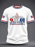 Men's America Printed Casual short sleeves t-shirt