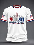 Men's America Printed Casual short sleeves t-shirt