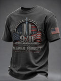 Men's America Printed T-shirt
