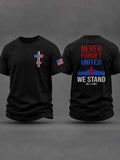 Men's America Printed T-shirt