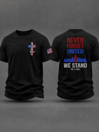 Men's America Printed T-shirt