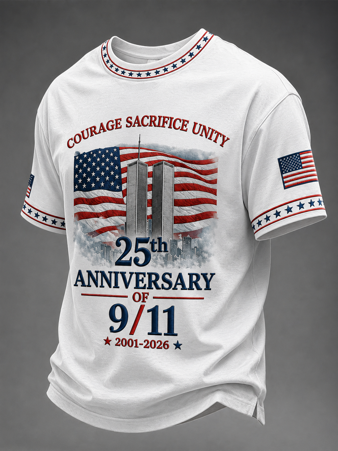 Men's America's 9/11 Patriot Day Short Sleeves T-shirt