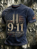 Men's 9.11 Never Forget Printed T-shirt