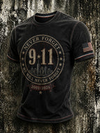 Men's 9.11 Never Forget Printed T-shirt